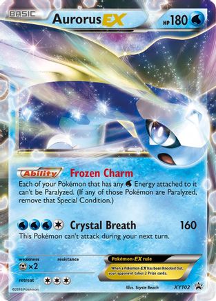 Aurorus EX - XY102 (XY102) [XY Promos] Holofoil - Deck Out Gaming