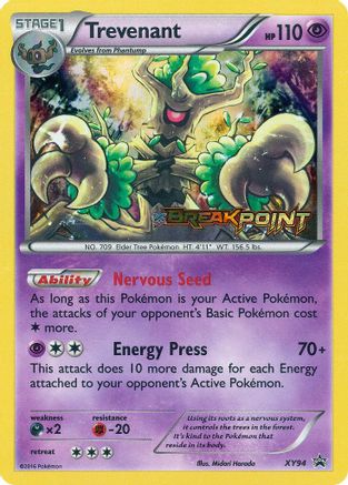 Trevenant (Prerelease) (XY94) [XY Promos] Holofoil - Deck Out Gaming