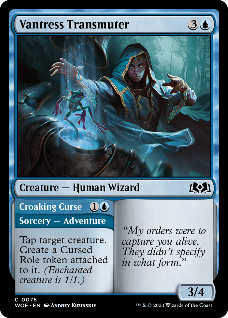 Vantress Transmuter (75) [Wilds of Eldraine] - Deck Out Gaming