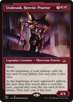 Urabrask, Heretic Praetor (Showcase) (346) [Streets of New Capenna] - Deck Out Gaming
