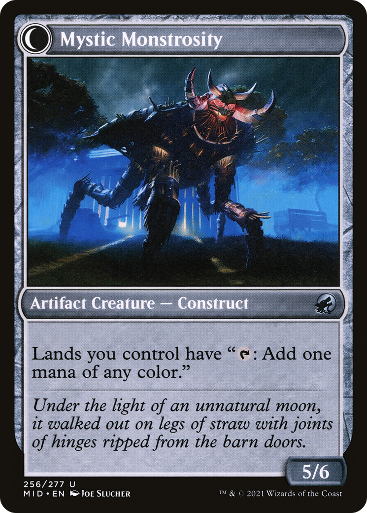 Mystic Skull // Mystic Monstrosity (256) [Innistrad: Midnight Hunt] - Deck Out Gaming