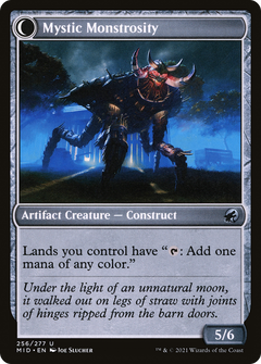 Mystic Skull // Mystic Monstrosity (256) [Innistrad: Midnight Hunt] - Deck Out Gaming