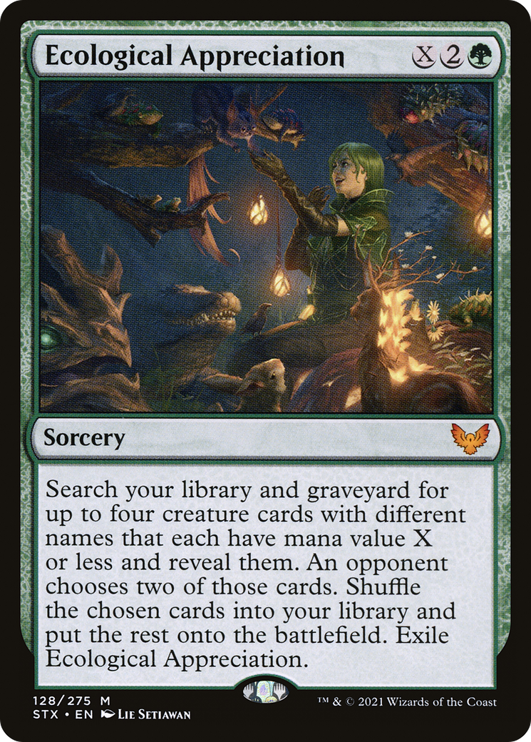 Ecological Appreciation (128) [Strixhaven: School of Mages] - Deck Out Gaming