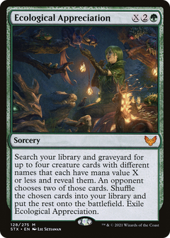 Ecological Appreciation (128) [Strixhaven: School of Mages] - Deck Out Gaming