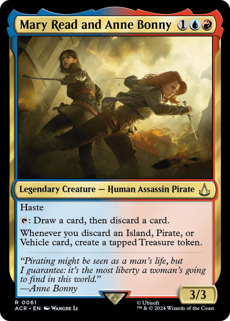 Mary Read and Anne Bonny (61) [Assassin's Creed] foil - Deck Out Gaming