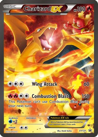 Charizard EX - XY121 (XY121) [XY Promos] Holofoil - Deck Out Gaming