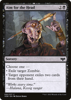 Aim for the Head (92) [Innistrad: Crimson Vow] - Deck Out Gaming