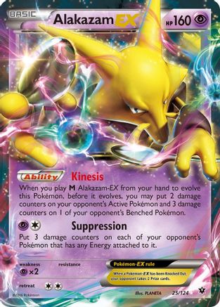 Alakazam EX (25) [XY - Fates Collide] Holofoil - Deck Out Gaming