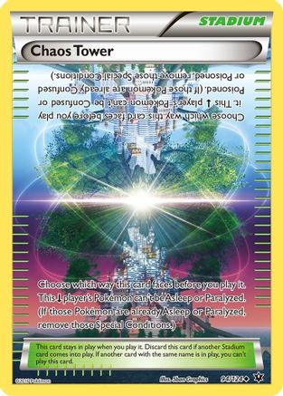 Chaos Tower (94) [XY - Fates Collide] Reverse Holofoil - Deck Out Gaming