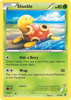Shuckle (1) [XY - Fates Collide] Reverse Holofoil - Deck Out Gaming