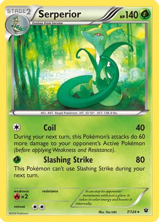 Serperior (7) [XY - Fates Collide] Reverse Holofoil - Deck Out Gaming