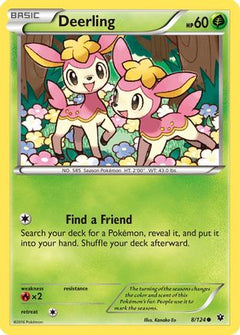Deerling (8) [XY - Fates Collide] Reverse Holofoil - Deck Out Gaming