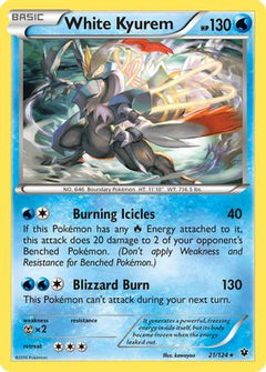 White Kyurem (21) [XY - Fates Collide] Reverse Holofoil - Deck Out Gaming