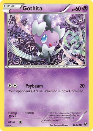 Gothita (32) [XY - Fates Collide] Reverse Holofoil - Deck Out Gaming