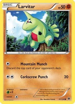 Larvitar (41) (41) [XY - Fates Collide] Reverse Holofoil - Deck Out Gaming