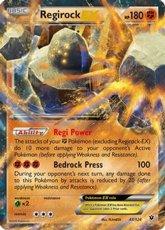 Regirock EX (43) [XY - Fates Collide] Holofoil - Deck Out Gaming