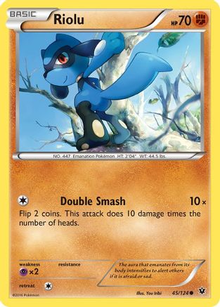 Riolu (45) (45) [XY - Fates Collide] Reverse Holofoil - Deck Out Gaming