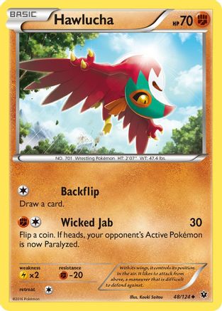Hawlucha (48) [XY - Fates Collide] - Deck Out Gaming