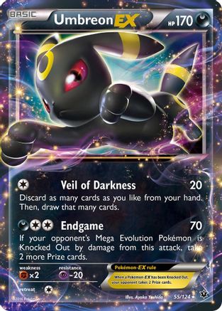 Umbreon EX (55) [XY - Fates Collide] Holofoil - Deck Out Gaming