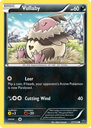 Vullaby (57) [XY - Fates Collide] Reverse Holofoil - Deck Out Gaming