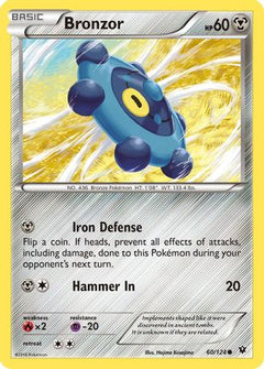 Bronzor (60) [XY - Fates Collide] Reverse Holofoil - Deck Out Gaming