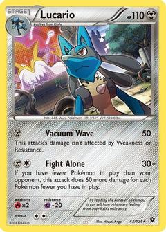 Lucario (63) (63) [XY - Fates Collide] Reverse Holofoil - Deck Out Gaming