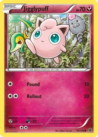 Jigglypuff (65) [XY - Fates Collide] - Deck Out Gaming