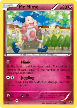 Mr. Mime (67) [XY - Fates Collide] Reverse Holofoil - Deck Out Gaming