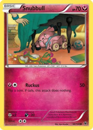Snubbull (68) [XY - Fates Collide] Reverse Holofoil - Deck Out Gaming