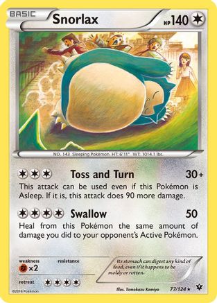 Snorlax (77) [XY - Fates Collide] - Deck Out Gaming