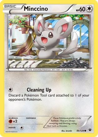 Minccino (86) (86) [XY - Fates Collide] Reverse Holofoil - Deck Out Gaming