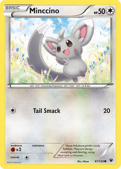 Minccino (87) (87) [XY - Fates Collide] Reverse Holofoil - Deck Out Gaming