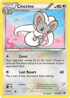 Cinccino (88) (88) [XY - Fates Collide] Reverse Holofoil - Deck Out Gaming