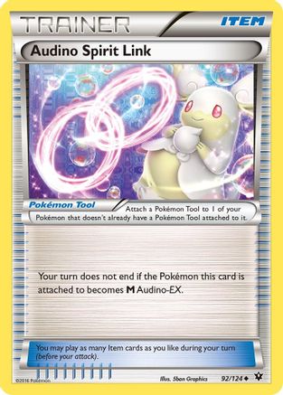 Audino Spirit Link (92) [XY - Fates Collide] Reverse Holofoil - Deck Out Gaming