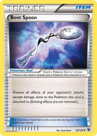 Bent Spoon (93) [XY - Fates Collide] Reverse Holofoil - Deck Out Gaming