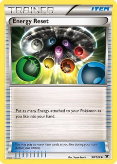 Energy Reset (98) [XY - Fates Collide] Reverse Holofoil - Deck Out Gaming