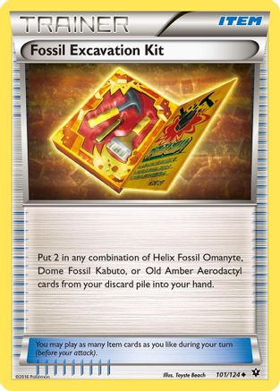 Fossil Excavation Kit (101) [XY - Fates Collide] - Deck Out Gaming