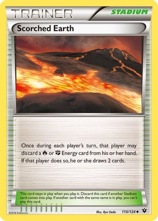 Scorched Earth (110) [XY - Fates Collide] - Deck Out Gaming