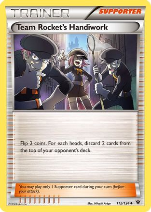 Team Rocket's Handiwork (112) [XY - Fates Collide] - Deck Out Gaming