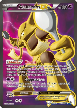 Alakazam EX (Full Art) (117) [XY - Fates Collide] Holofoil - Deck Out Gaming
