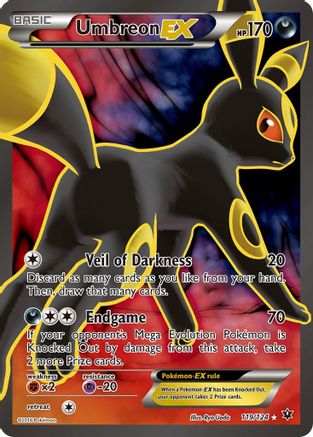 Umbreon EX (Full Art) (119) [XY - Fates Collide] Holofoil - Deck Out Gaming