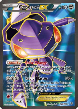 Genesect EX (Full Art) (120) [XY - Fates Collide] Holofoil - Deck Out Gaming