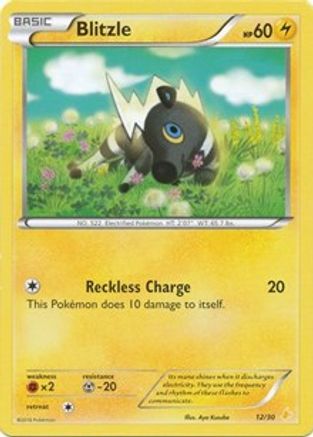 Blitzle (26) (26) [XY Trainer Kit: Pikachu Libre & Suicune] - Deck Out Gaming