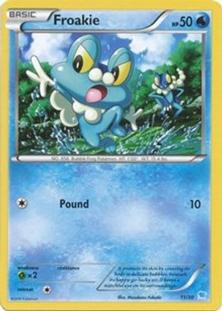 Froakie (11) (11) [XY Trainer Kit: Pikachu Libre & Suicune] - Deck Out Gaming