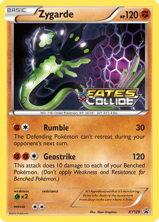 Zygarde (Prerelease) (XY129) [XY Promos] Holofoil - Deck Out Gaming