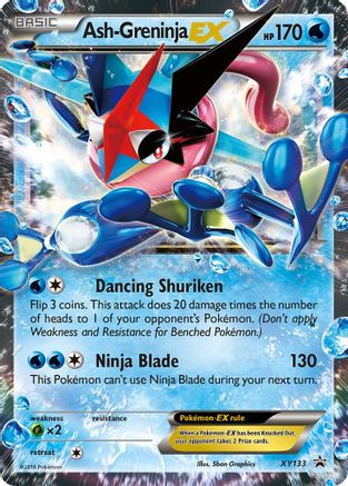 Ash-Greninja EX - XY133 (XY133) [XY Promos] Holofoil - Deck Out Gaming