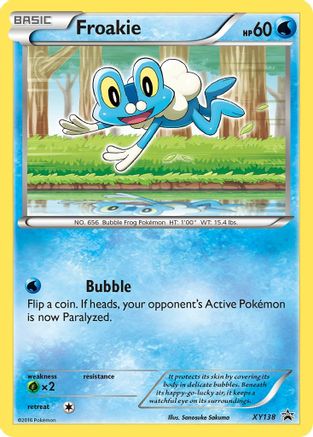 Froakie - XY138 (XY138) [XY Promos] Holofoil - Deck Out Gaming