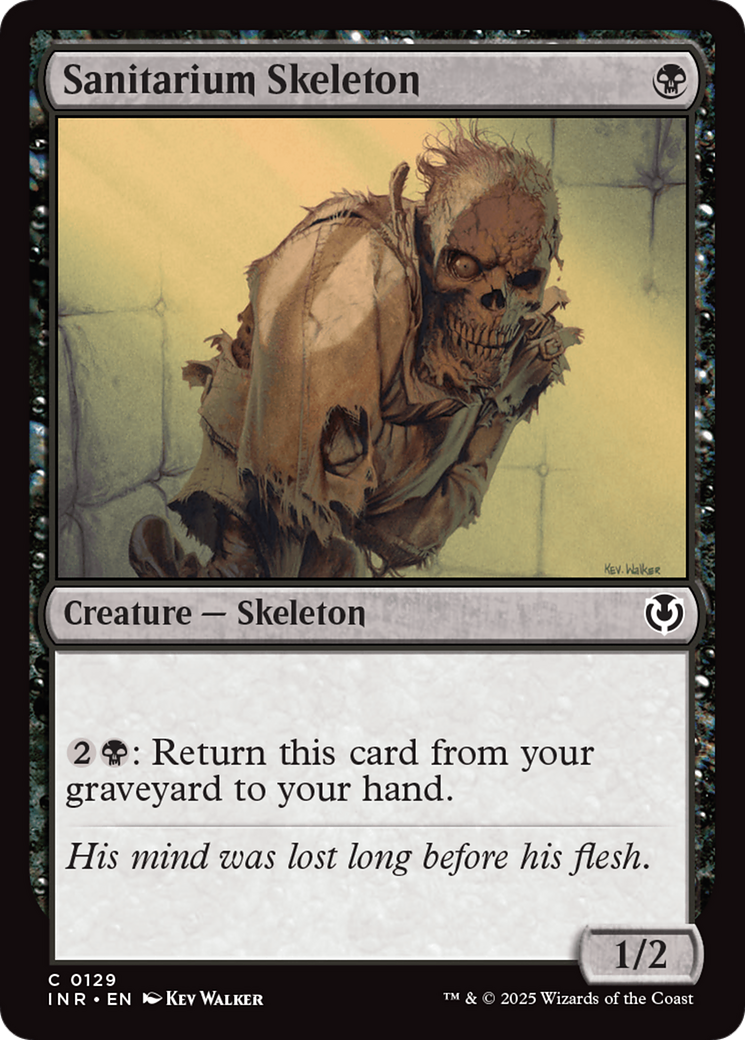 Sanitarium Skeleton (129) [Innistrad Remastered] foil - Deck Out Gaming