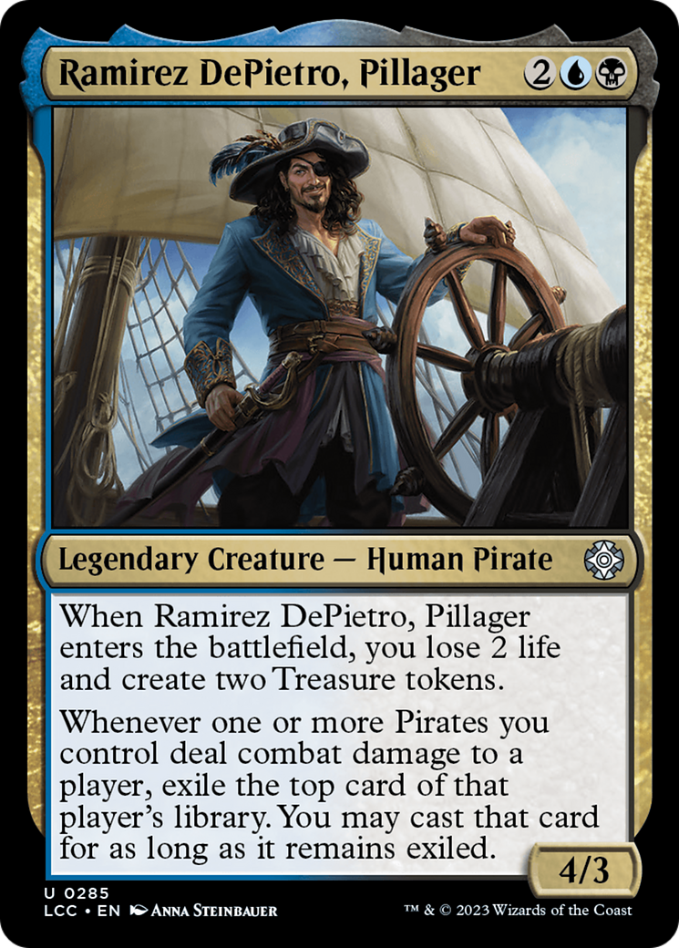 Ramirez DePietro, Pillager (285) [The Lost Caverns of Ixalan Commander] - Deck Out Gaming