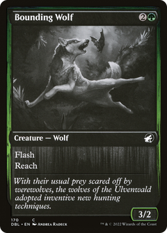 Bounding Wolf (170) [Innistrad: Double Feature] - Deck Out Gaming